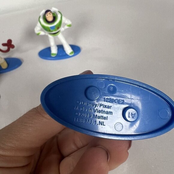 Toy Story Mini Figurines Disney Pixar Buzz Lightyear, Woody, Bo Peep, forky - Picture 5 of 9